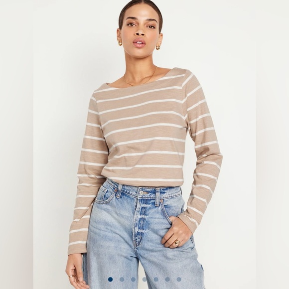 Old Navy Stripped Top - Picture 1 of 6